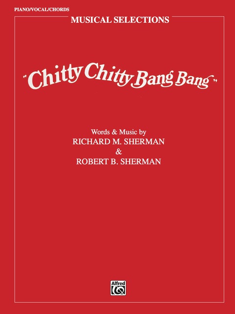 Cover image for book Chitty Chitty Bang Bang: Movie Selections: Piano/Vocal/Chords