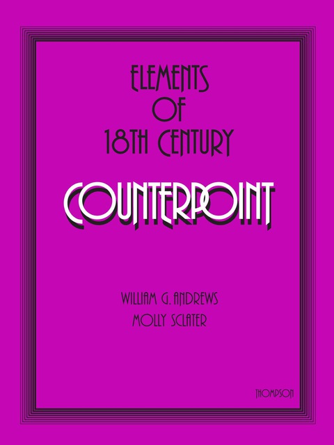 Cover image for book Elements of 18th Century Counterpoint