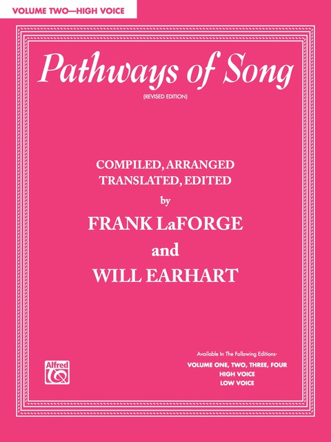 Cover image for book Pathways of Song, Volume 2 (High Voice)