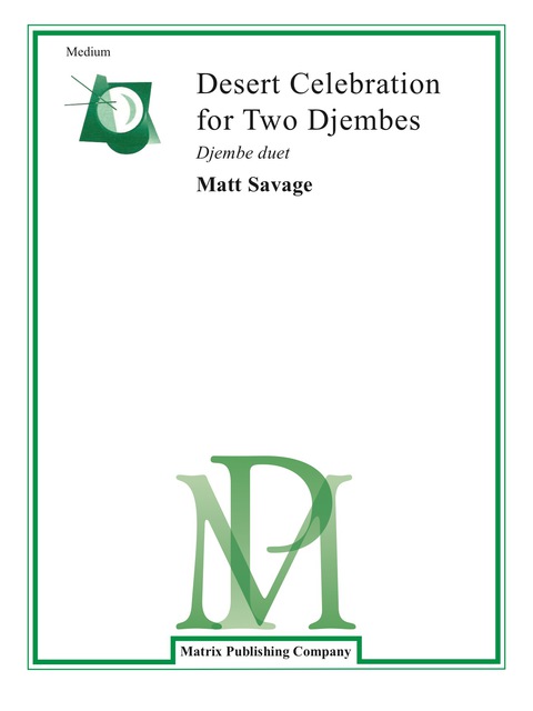 Cover image for book Desert Celebration: Intermediate Djembe Duet