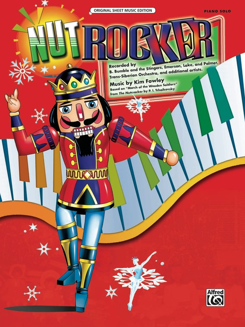 Cover image for book Nut Rocker: Piano Solo Christmas Sheet Music