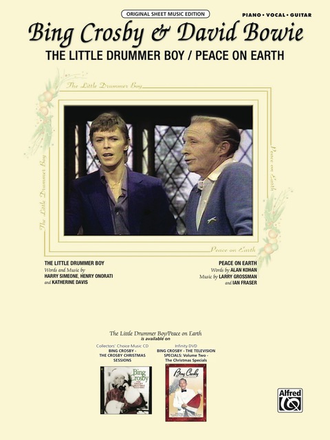 Cover image for book The Little Drummer Boy / Peace on Earth: Piano/Vocal/Chords Christmas Sheet Music