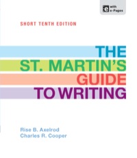St Martin's Guide To Writing 12th Edition Pdf