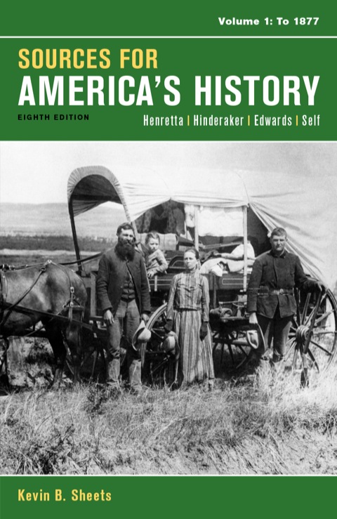 Cover image for book Sources for America’s History