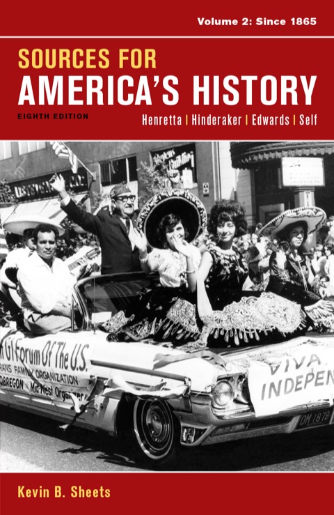Cover image for book Sources for America’s History