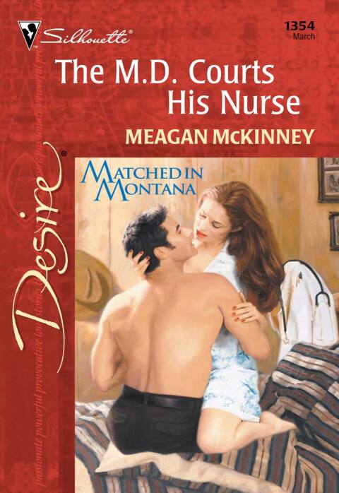 Cover image for book The M.D. Courts His Nurse
