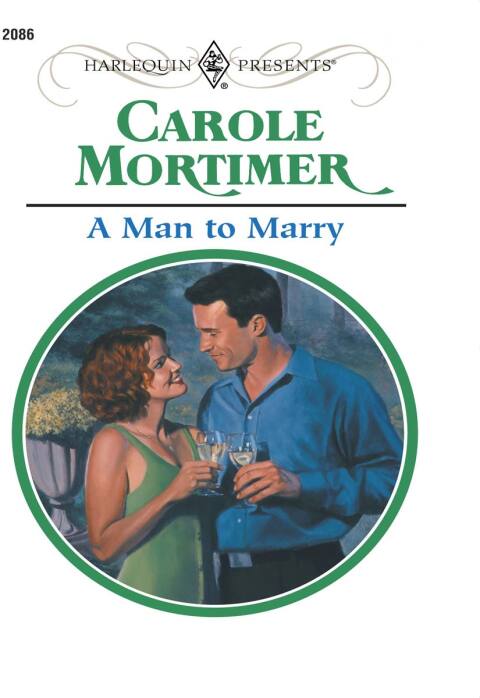 Cover image for book A Man to Marry