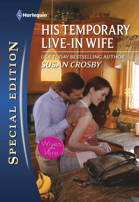 Cover image for book His Temporary Live-in Wife