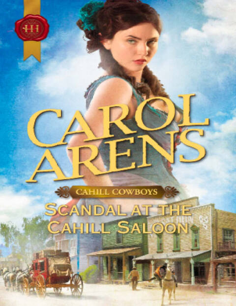 Cover image for book Scandal at the Cahill Saloon