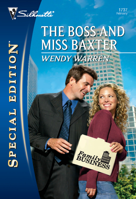 Cover image for book The Boss and Miss Baxter