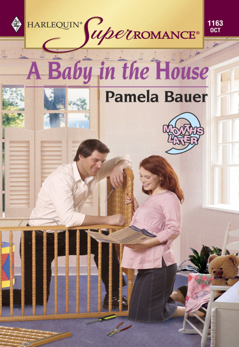 Cover image for book A BABY IN THE HOUSE