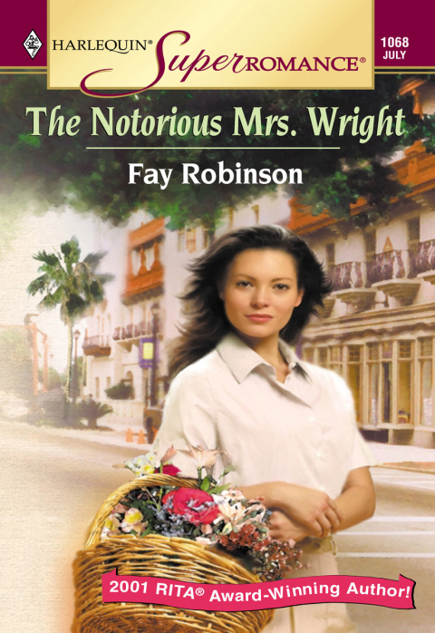 Cover image for book THE NOTORIOUS MRS. WRIGHT