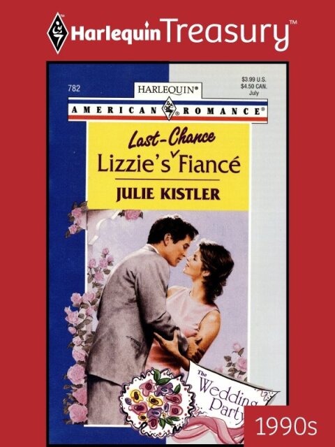 Cover image for book LIZZIE'S LAST-CHANCE FIANCE