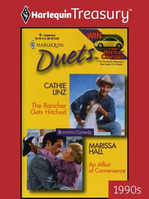 Cover image for book The Rancher Gets Hitched and An Affair of Convenience