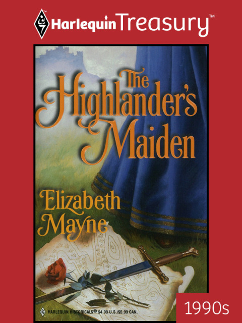 Cover image for book THE HIGHLANDER'S MAIDEN