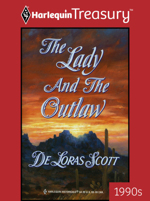 Cover image for book THE LADY AND THE OUTLAW