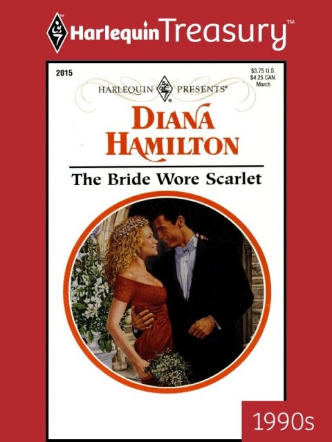 Cover image for book The Bride Wore Scarlet