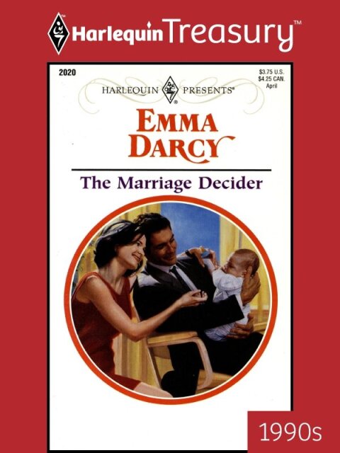 Cover image for book THE MARRIAGE DECIDER