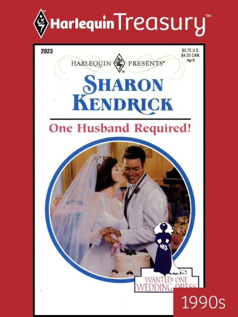 Cover image for book ONE HUSBAND REQUIRED!