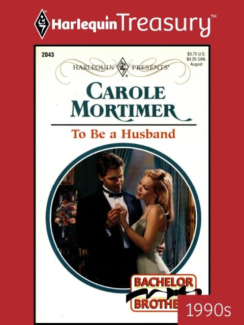 Cover image for book TO BE A HUSBAND