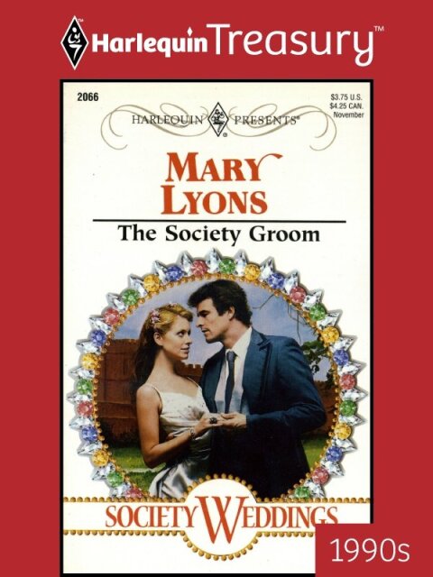 Cover image for book THE SOCIETY GROOM