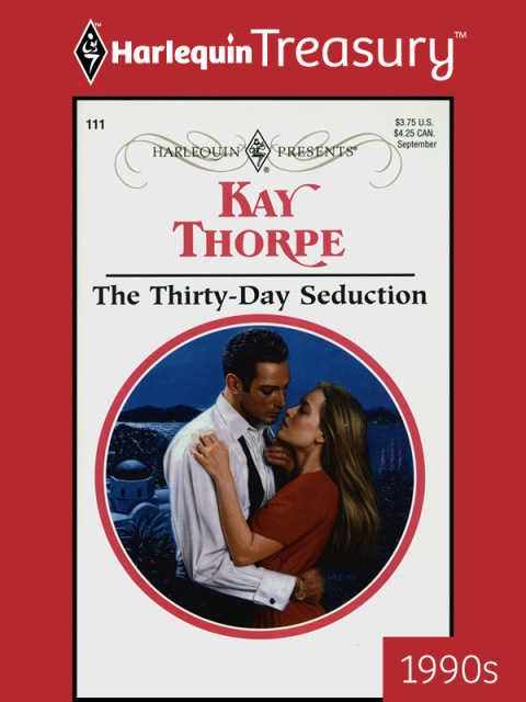 Cover image for book THE THIRTY-DAY SEDUCTION