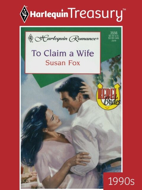 Cover image for book TO CLAIM A WIFE