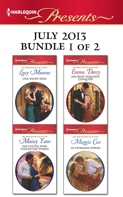 Cover image for book Harlequin Presents July 2013 - Bundle 1 of 2