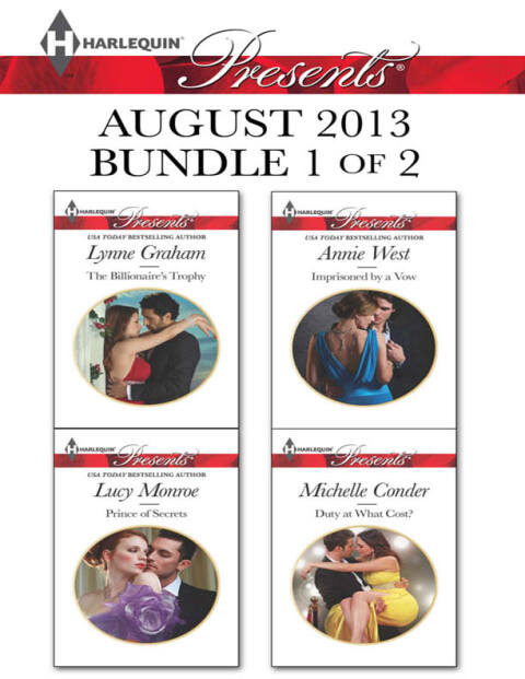 Cover image for book Harlequin Presents August 2013 - Bundle 1 of 2