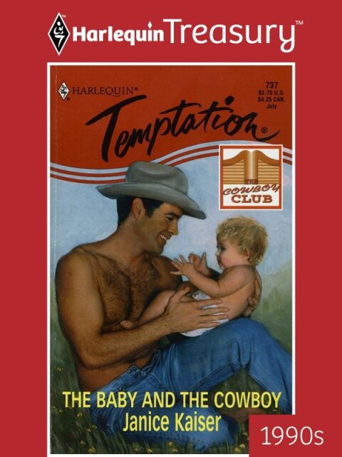 Cover image for book THE BABY AND THE COWBOY