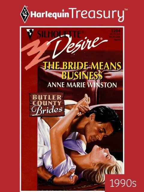 Cover image for book THE BRIDE MEANS BUSINESS
