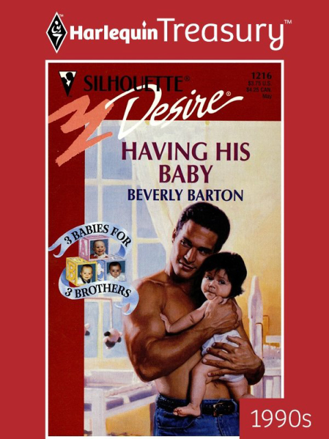 Cover image for book HAVING HIS BABY