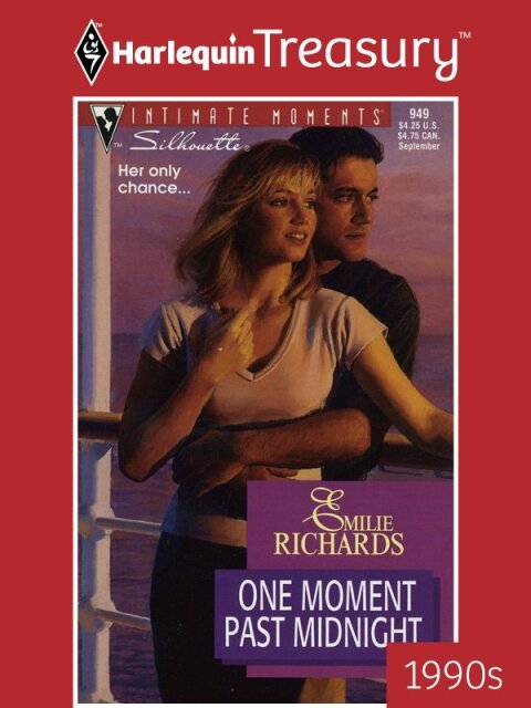 Cover image for book ONE MOMENT PAST MIDNIGHT