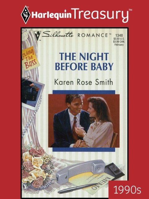 Cover image for book THE NIGHT BEFORE BABY