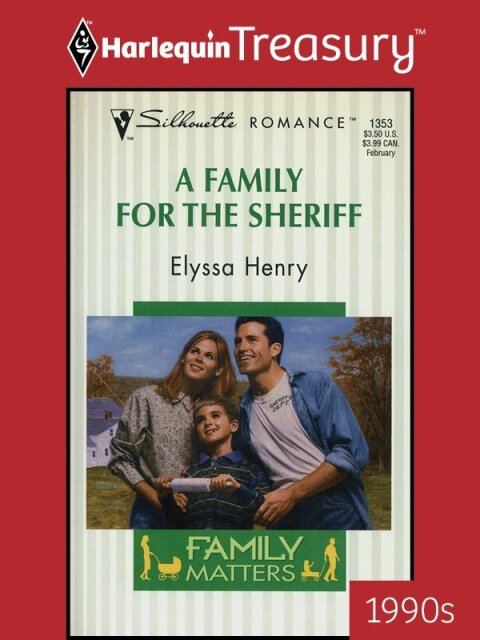 Cover image for book A FAMILY FOR THE SHERIFF