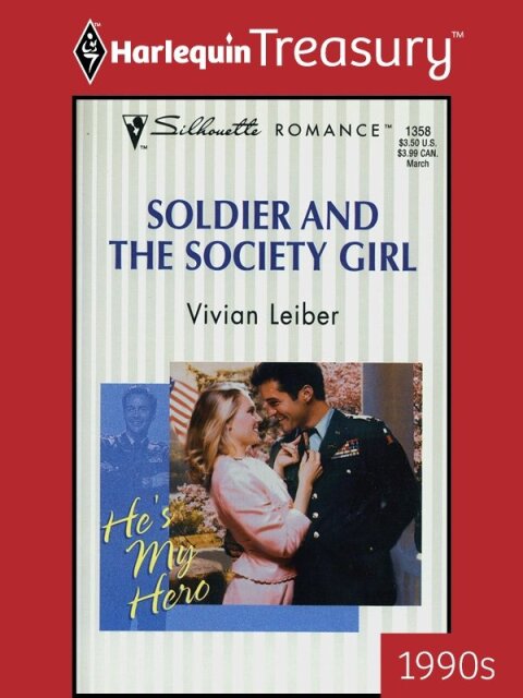 Cover image for book SOLDIER AND THE SOCIETY GIRL