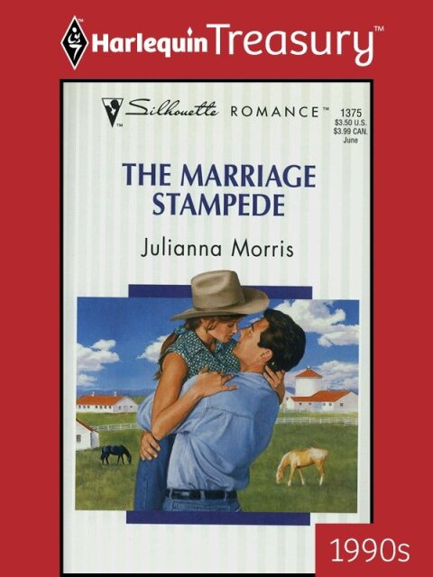 Cover image for book THE MARRIAGE STAMPEDE