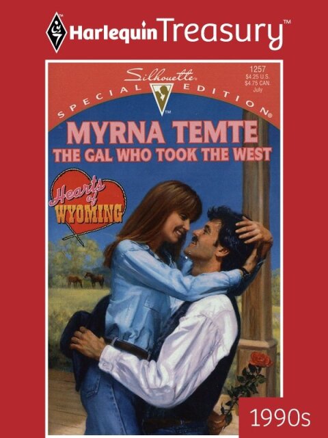 Cover image for book THE GAL WHO TOOK THE WEST