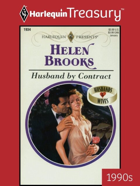 Cover image for book HUSBAND BY CONTRACT