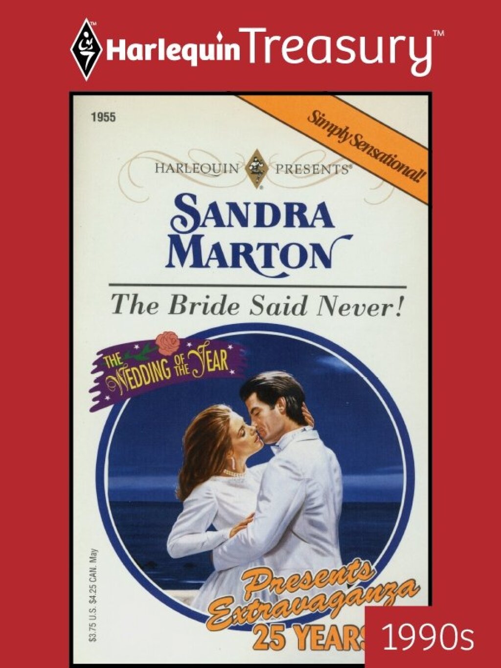 Reflowable THE BRIDE SAID NEVER!; $5.54