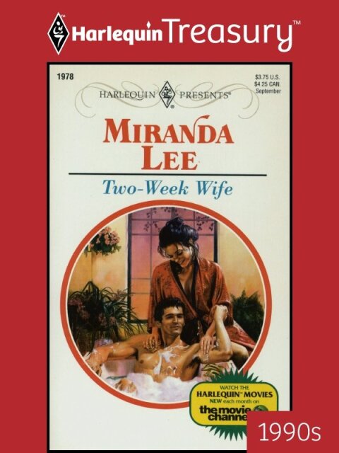 Cover image for book TWO-WEEK WIFE