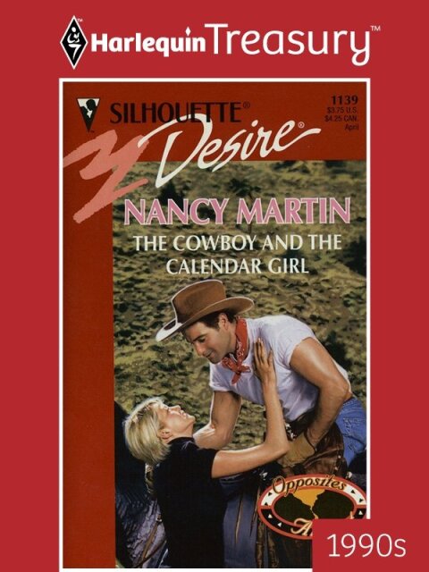 Cover image for book THE COWBOY AND THE CALENDAR GIRL