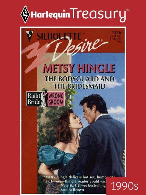 Cover image for book THE BODYGUARD AND THE BRIDESMAID