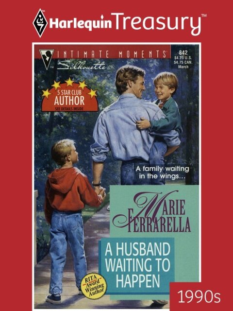 Cover image for book A HUSBAND WAITING TO HAPPEN