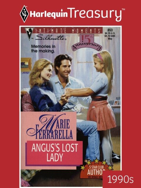 Cover image for book ANGUS'S LOST LADY