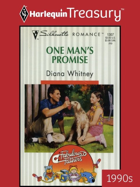 Cover image for book ONE MAN'S PROMISE