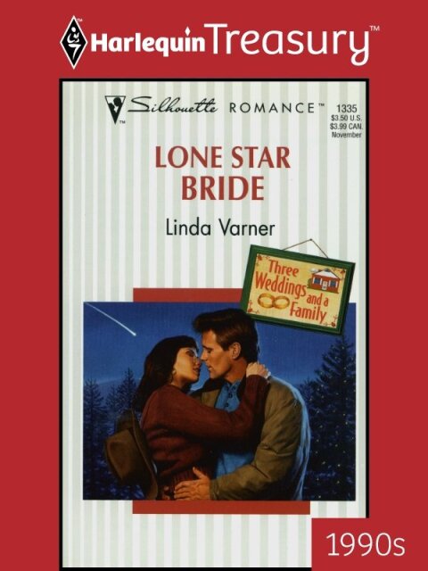 Cover image for book LONE STAR BRIDE