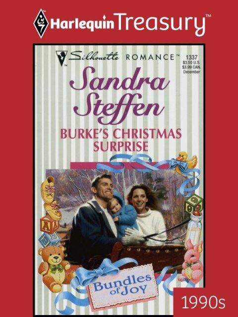 Cover image for book BURKE'S CHRISTMAS SURPRISE
