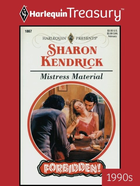 Cover image for book MISTRESS MATERIAL