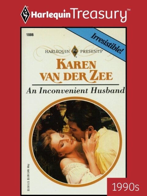 Cover image for book AN INCONVENIENT HUSBAND